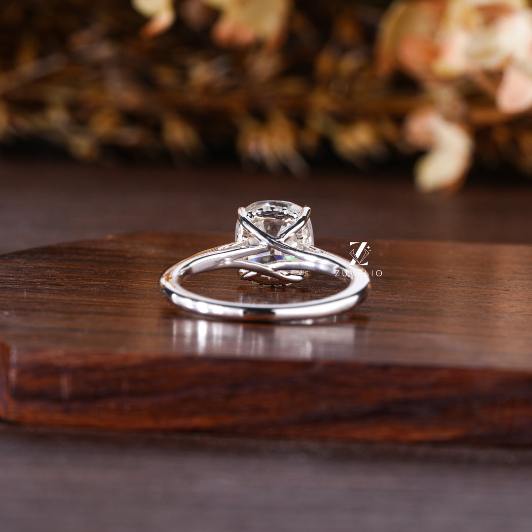 OEC Moissanite Ring