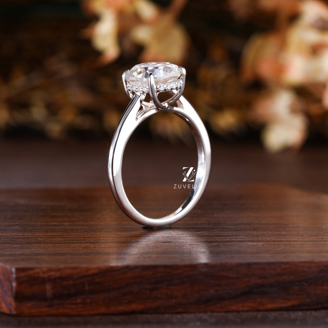 OEC Moissanite Ring