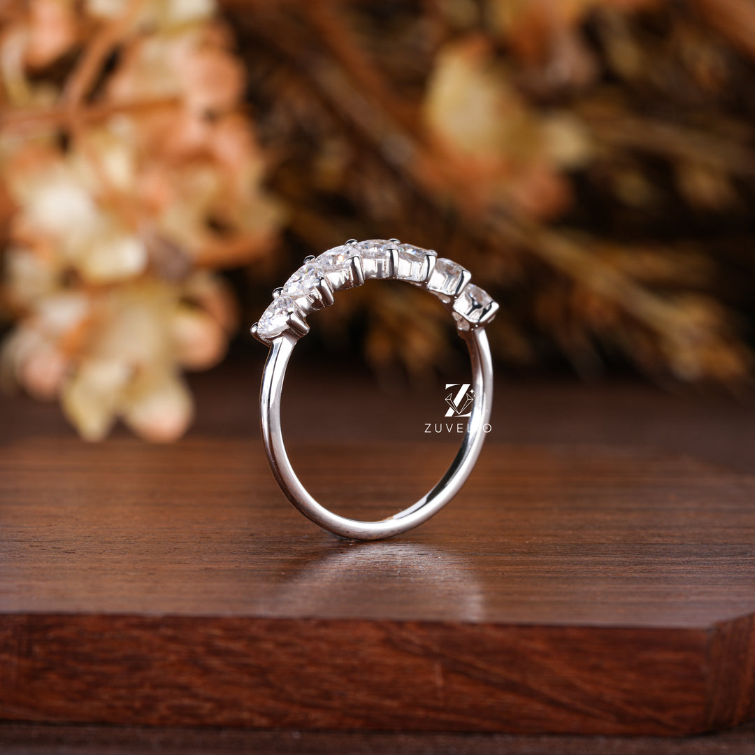 Heart Wedding Band