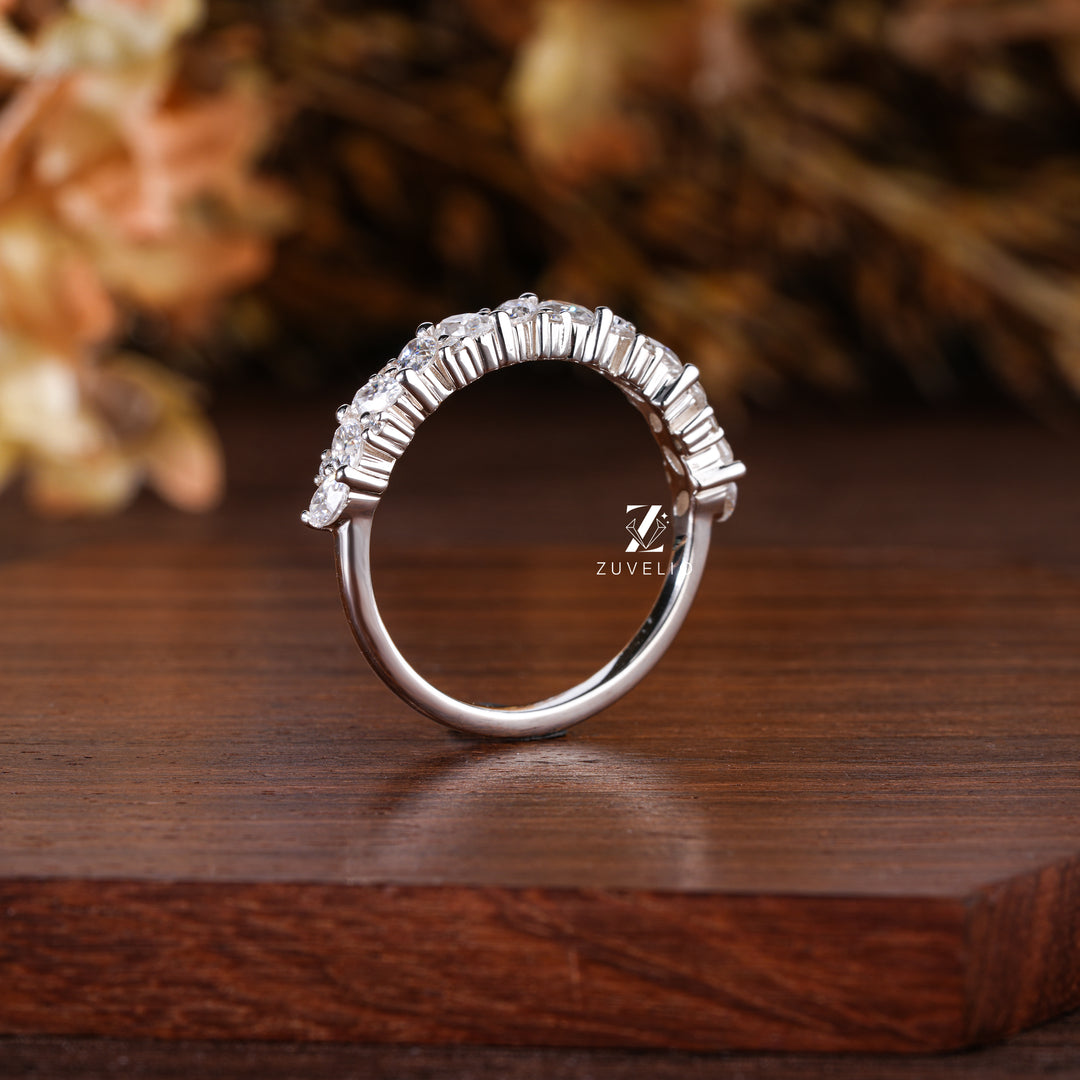 Marquise Wedding Band