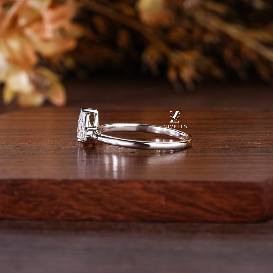 Pear Cut Wedding Ring