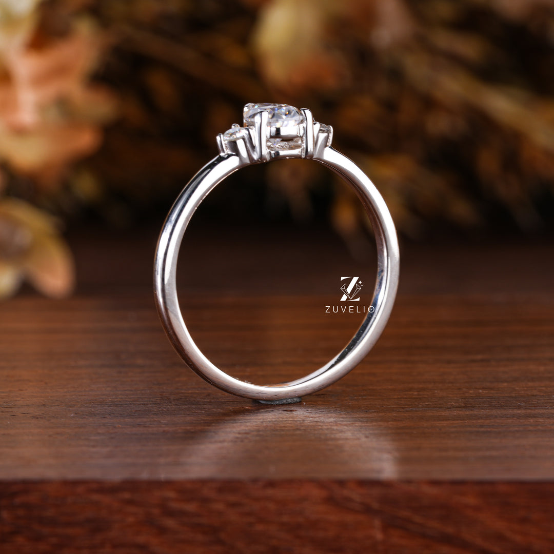 Pear Cut Wedding Ring