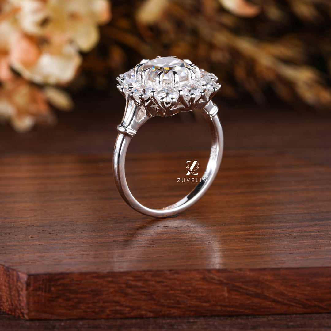 OEC Moissanite Ring