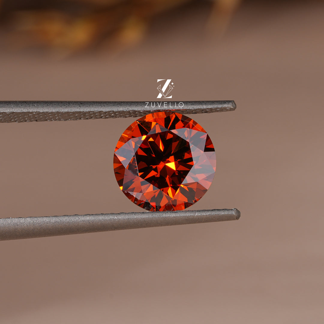 3.17 Ct Orange Lab Diamond