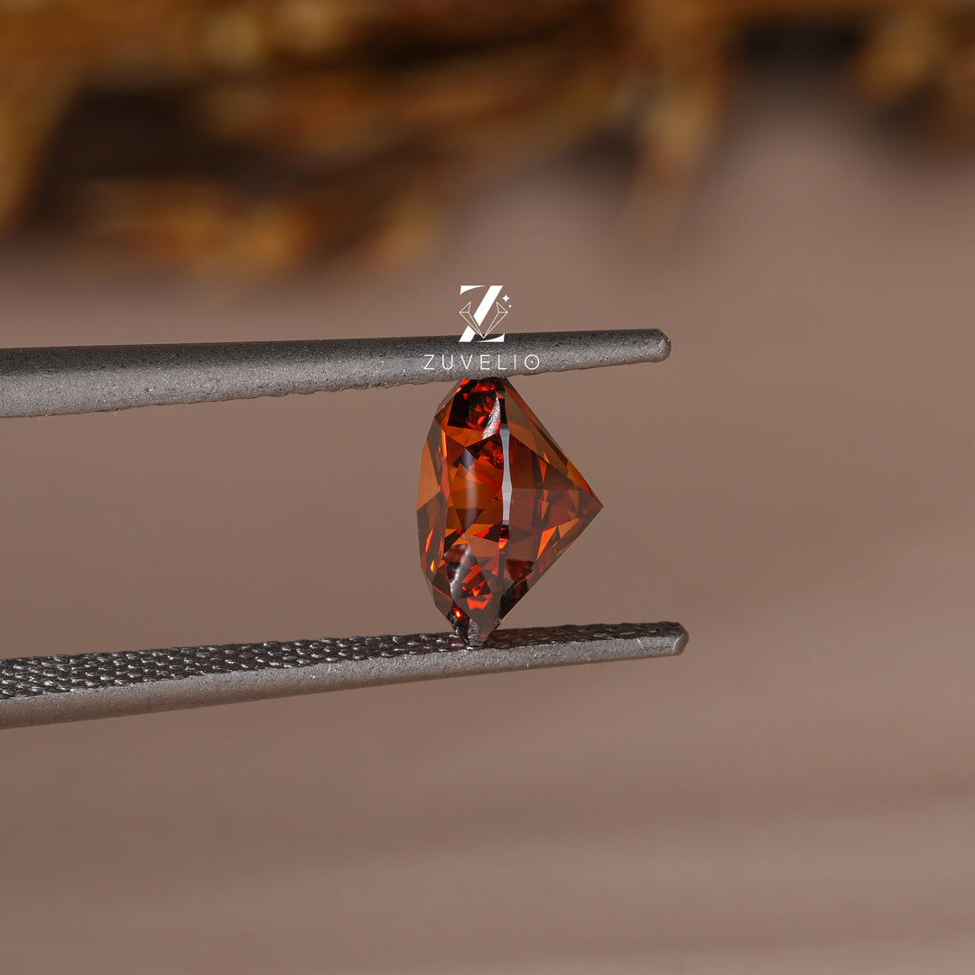 3.17 Ct Orange Lab Diamond