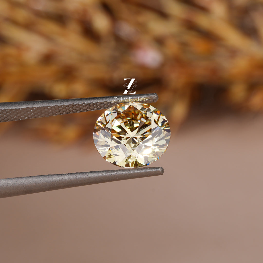 2.63 Ct Intense Yellow Lab Diamond