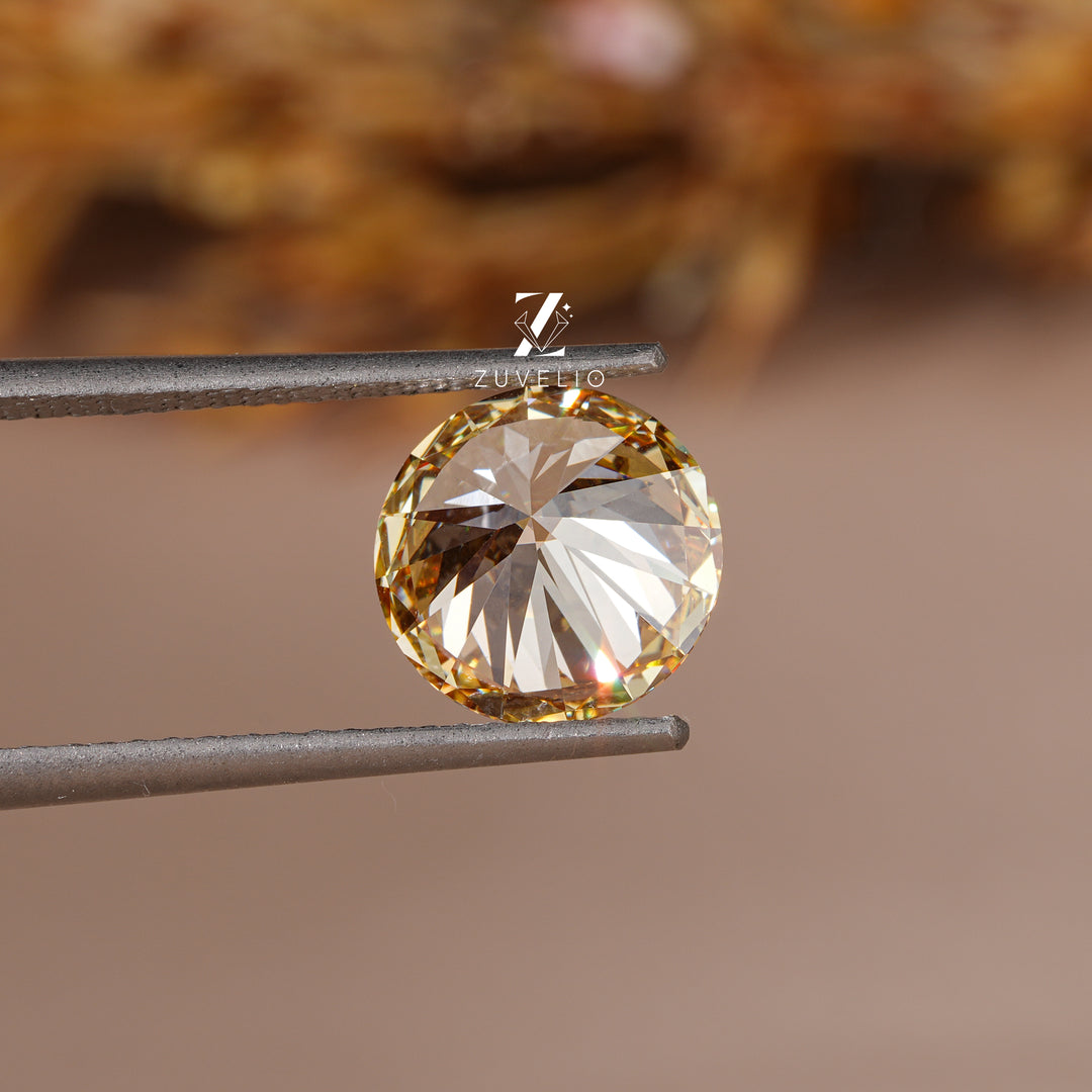 2.63 Ct Intense Yellow Lab Diamond