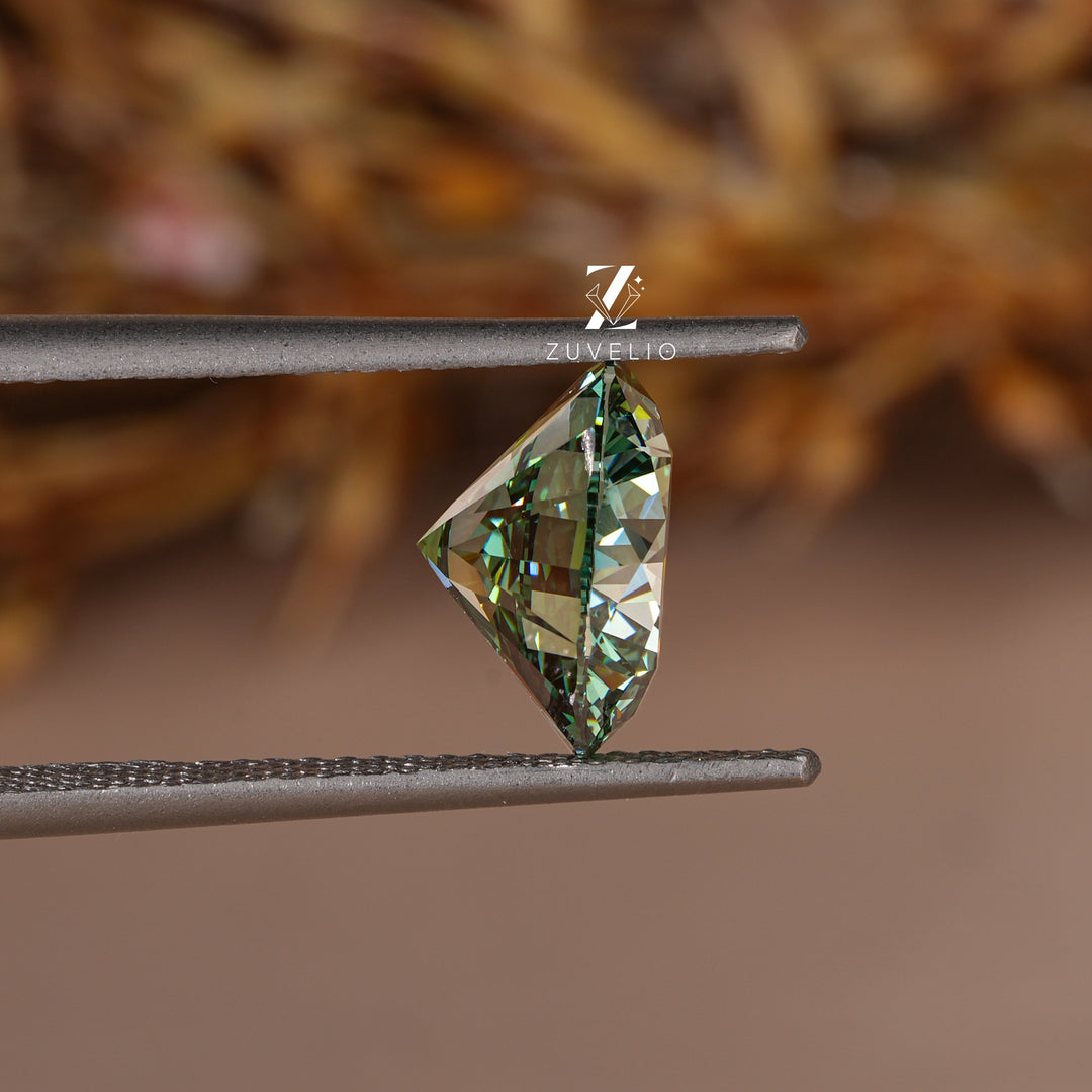 2.01 Ct Blue Green Lab Diamond