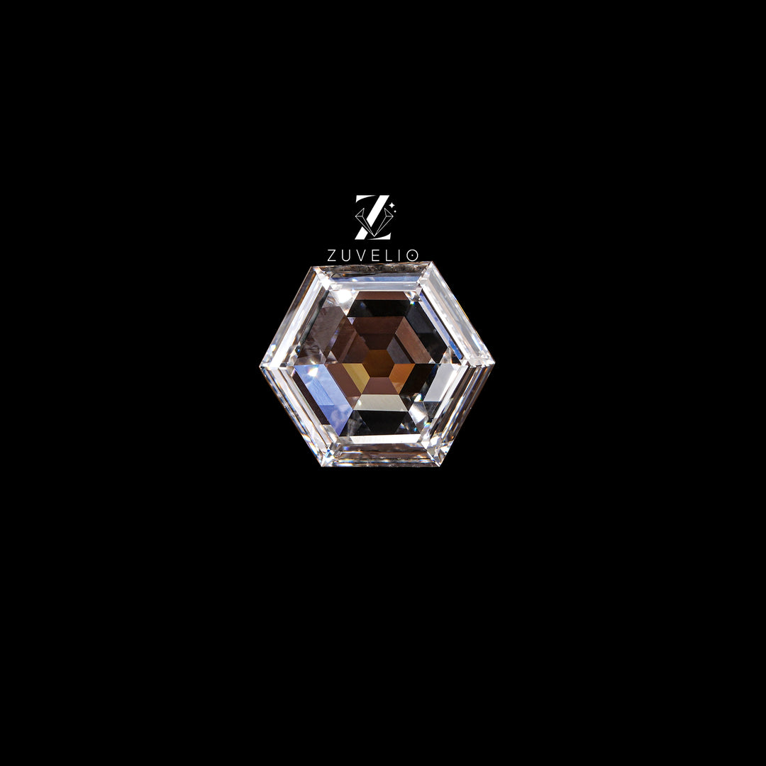 1.07 Ct Portrait Hexagon Diamond