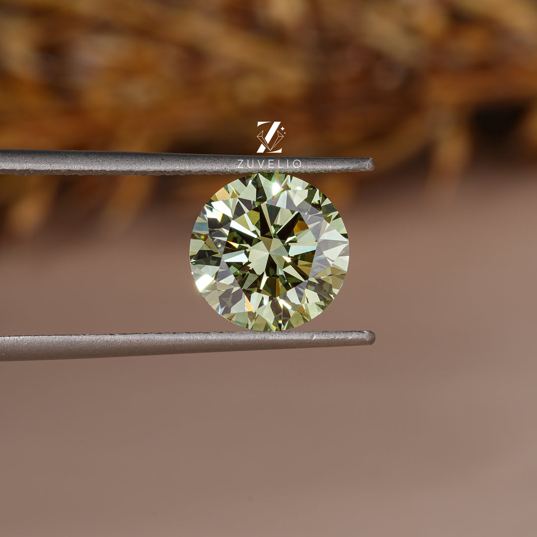 3.11 Ct Green Lab Diamond