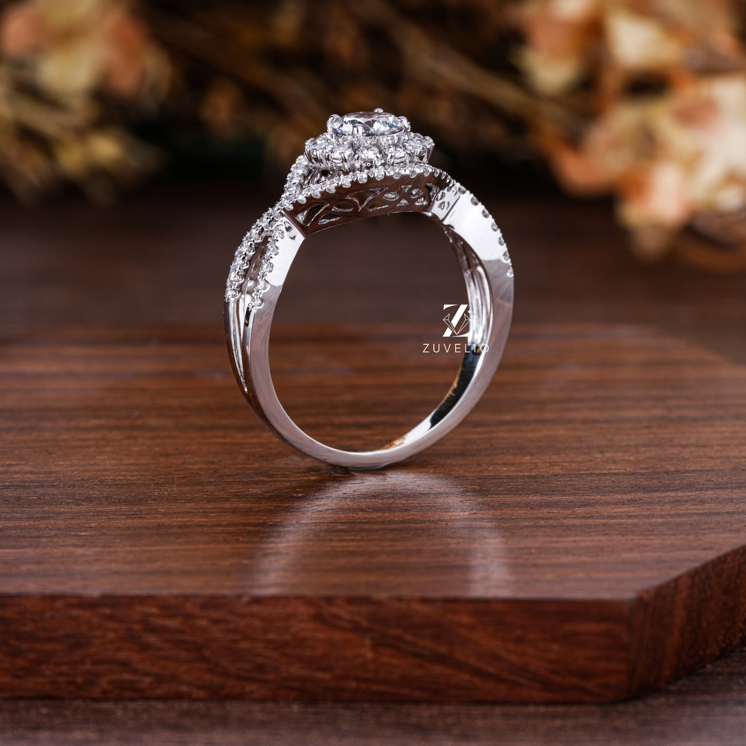 Twist Lab Grown Diamond Ring