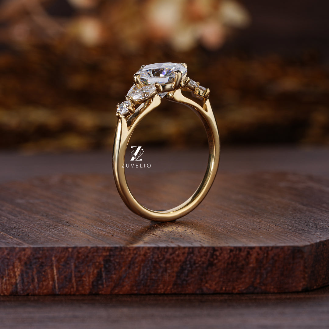 Cushion Cut Engagement Ring